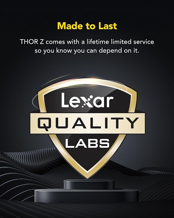 Lexar Thor G2 OC 8GB (8GBx1) DDR5 CL38 6000MHz RAM (Black)-img(2)