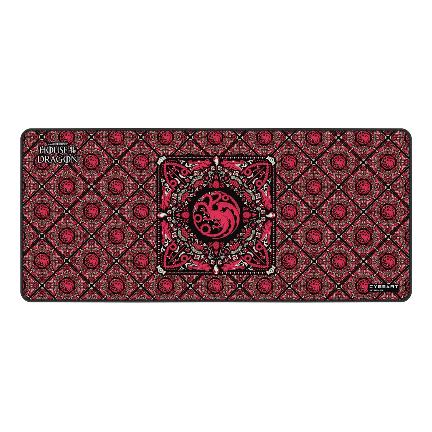 Cybeart House Targaryen Rapid Series XXL Gaming Mouse Pad