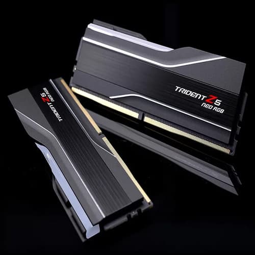 G.Skill Trident Z5 Neo RGB 64GB (32GBx2) DDR5 CL30 6000MHz RAM (Black) G.Skill