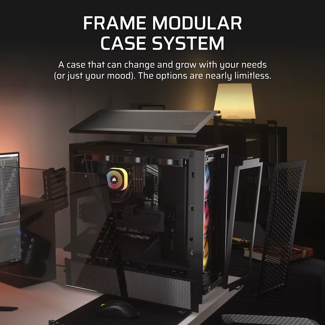 Buy Corsair Frame 4000D RS ARGB (Black) Cabinet