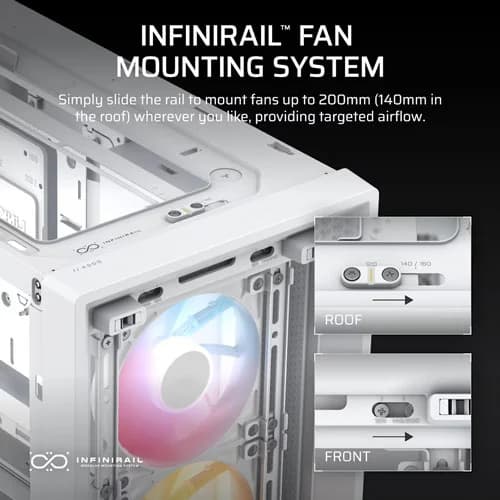 Buy Corsair Frame 4000D RS ARGB (White) Cabinet