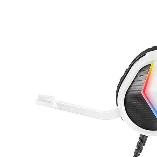 Ant Esports H1100 Pro RGB Gaming Headset With Mic (White) Headset modxcomputers