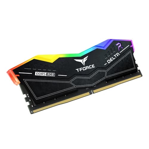 TeamGroup T-Force Delta RGB 32GB (16GBx2) DDR5 CL30 6000MHz (Black) RAM TeamGroup