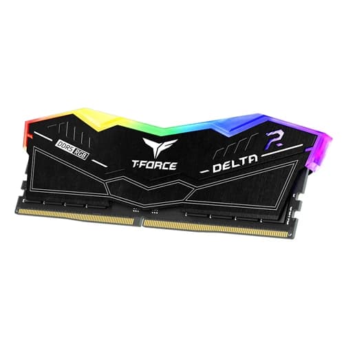 TeamGroup T-Force Delta RGB 32GB (16GBx2) DDR5 CL30 6000MHz (Black) RAM T-Force