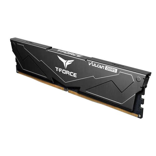 TeamGroup T-Force Vulcan 32GB (32GBx1) DDR5 CL36 5600MHz (Black) RAM T-Force