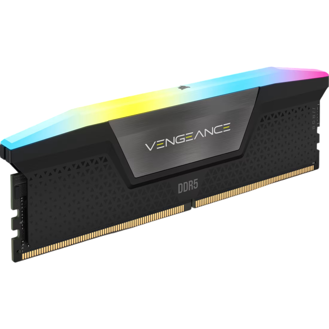 Corsair Vengeance RGB 16GB (16GBX1) DDR5 CL40 5200MHz (Black) RAM Vengeance