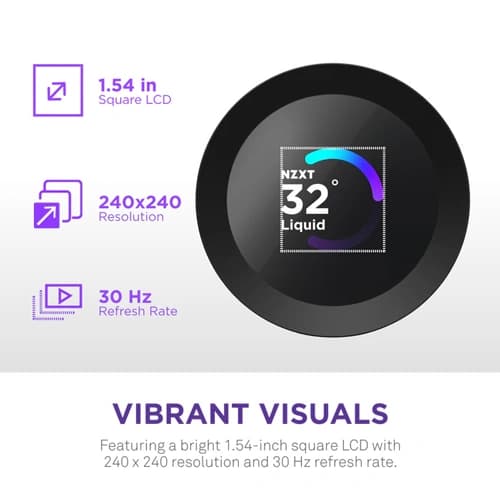 Buy NZXT Kraken Plus 360 RGB with LCD Display (Black) AIO Liquid Cooler