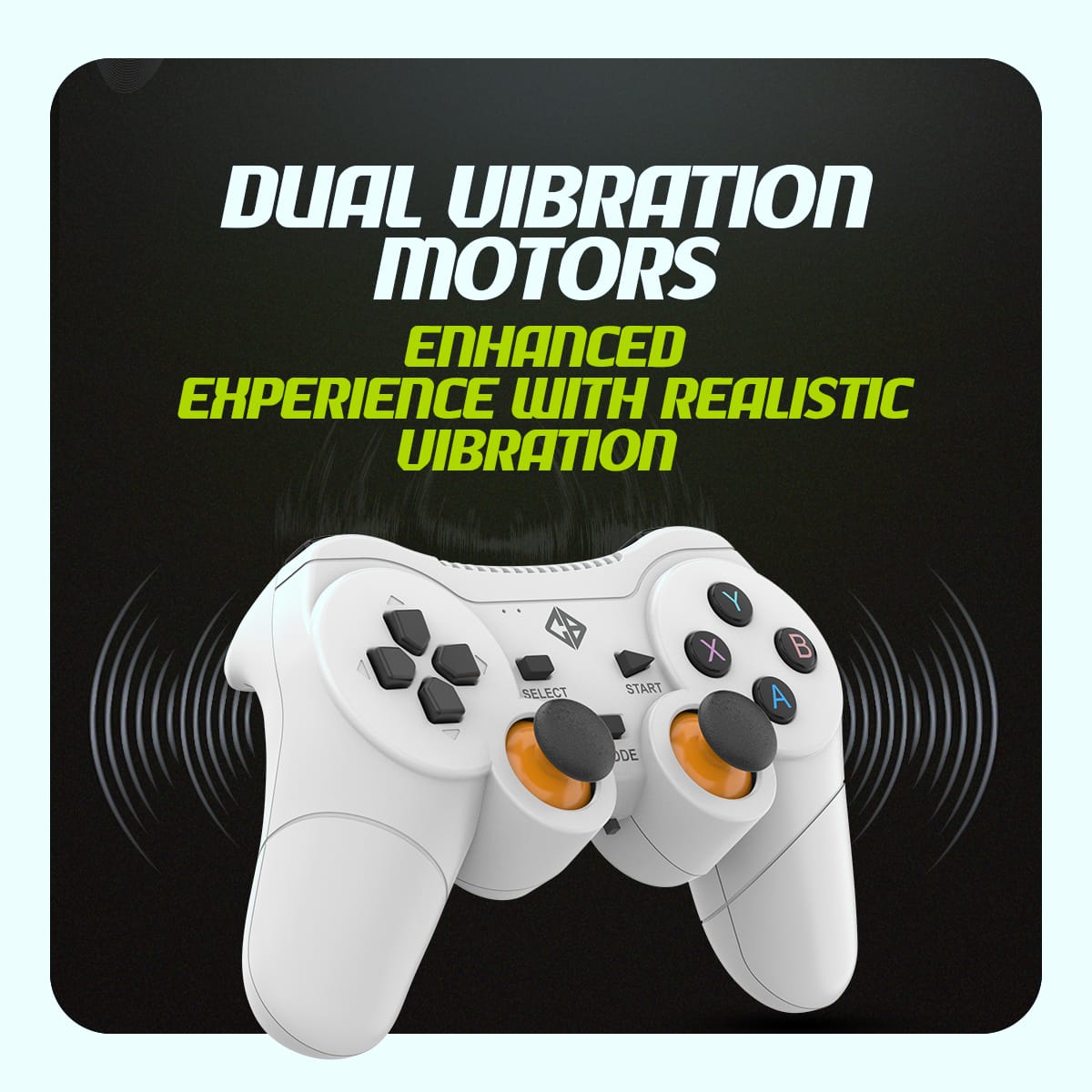 Cosmic Byte Nexus Wireless Controller (White) Cosmic