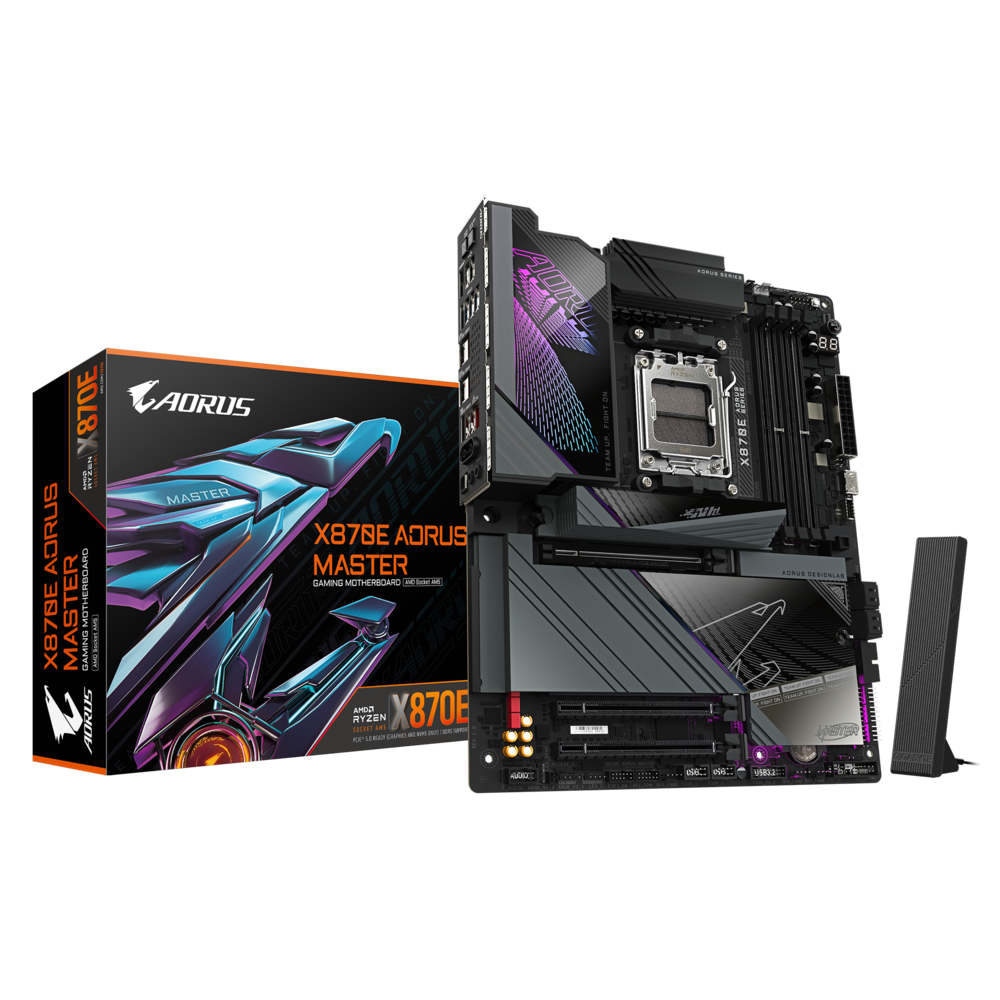 Gigabyte X870E AORUS MASTER (WIFI) AMD Motherboard Gigabyte