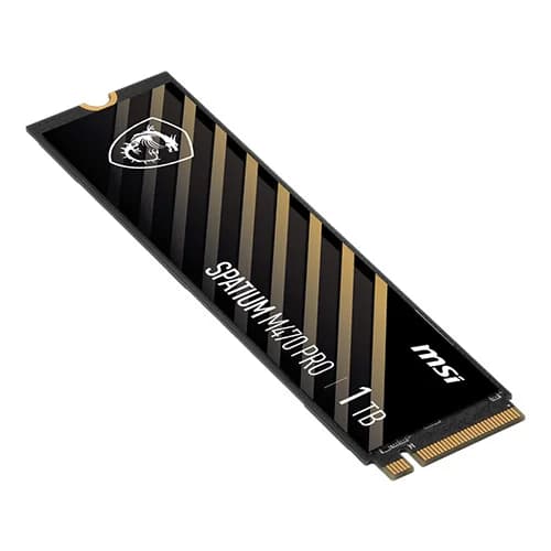 MSI Spatium M470 PRO 1TB M.2 NVMe Gen4 Internal SSD MSI