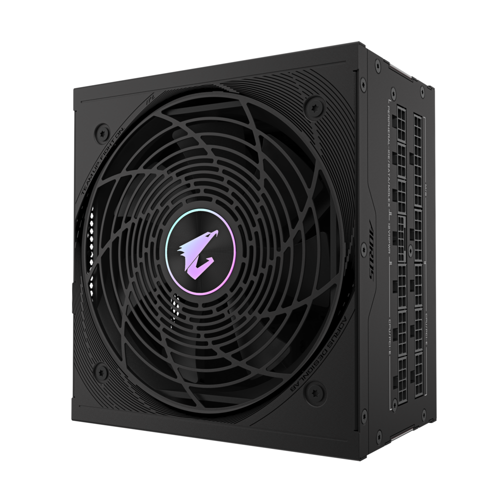 Gigabyte Aorus Elite P850W PG5 ATX 3.1 850 Watts 80 Plus Platinum Fully Modular Power Supply Gigabyte