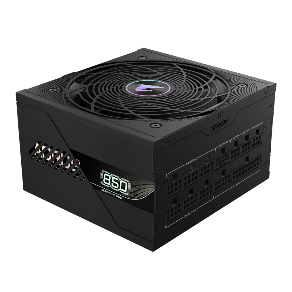 Gigabyte Aorus Elite P850W PG5 ATX 3.1 850 Watts 80 Plus Platinum Fully Modular Power Supply modxcomputers