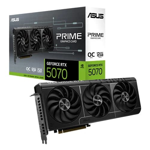ASUS Prime RTX 5070 OC Edition 12GB GDDR7 Graphics Card