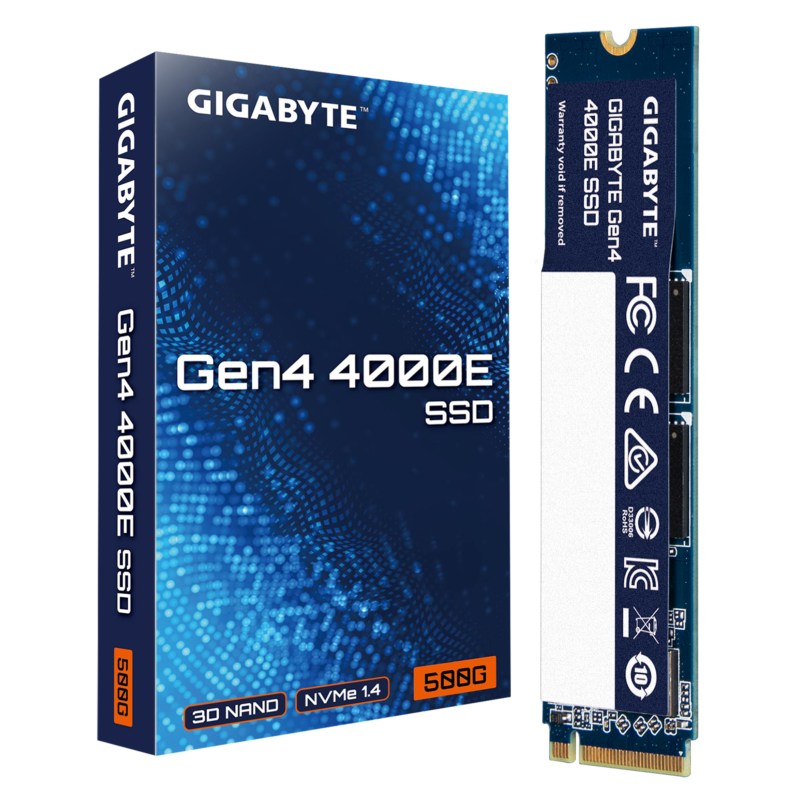 Gigabyte 4000E 500GB M.2 NVMe Gen4 Internal SSD