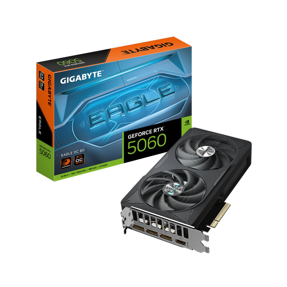 Gigabyte RTX 5060 Eagle OC 8GB GDDR7 Graphics Card