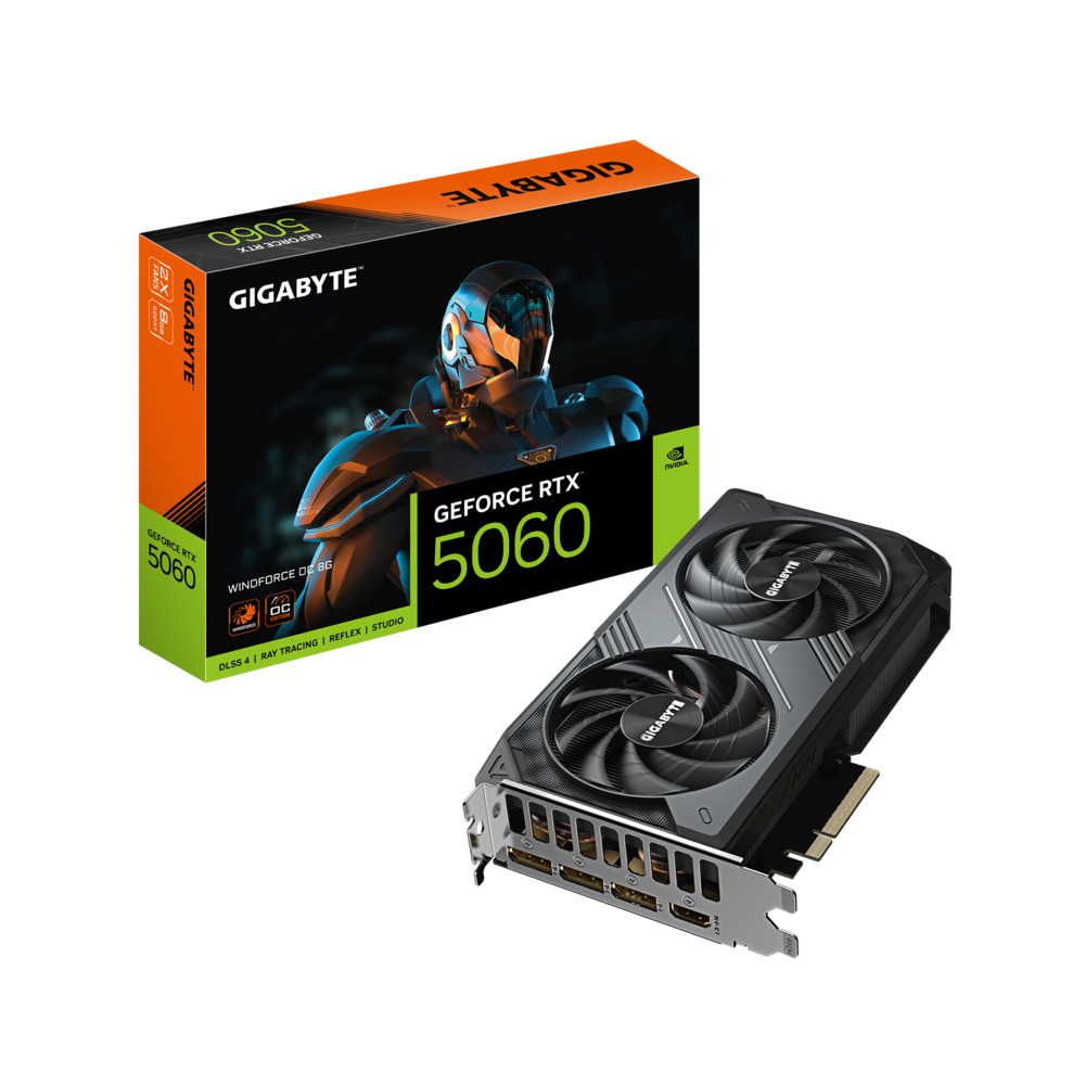 Buy Gigabyte RTX 5060 Windforce OC 8GB GDDR7 Graphics Card at Best