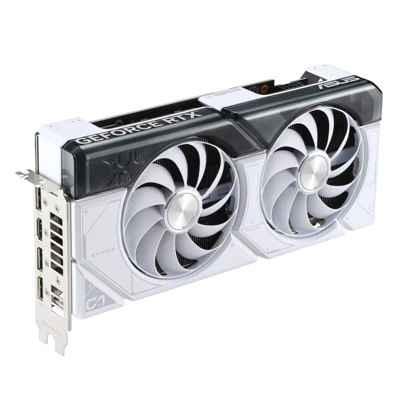 ASUS RTX 4070 Dual OC Edition 12GB (WHITE) Graphics Card image 6