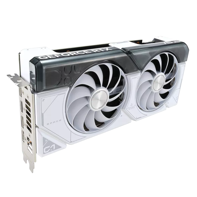 ASUS RTX 4070 Dual OC Edition 12GB (WHITE) Graphics Card modxcomputers