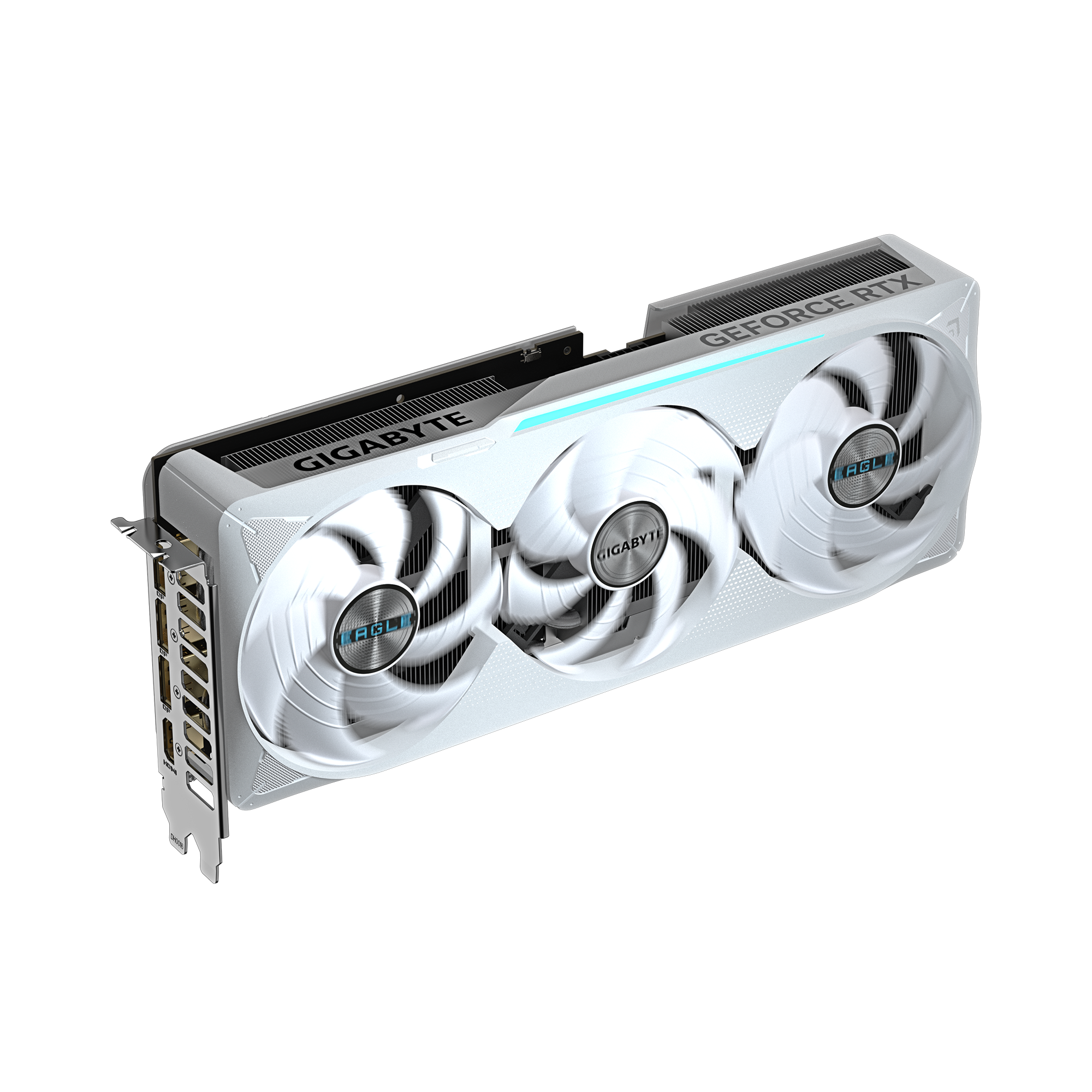 Gigabyte RTX 5070 Ti Eagle OC ICE SFF 16GB GDDR7 (WHITE) Graphics Card Gigabyte