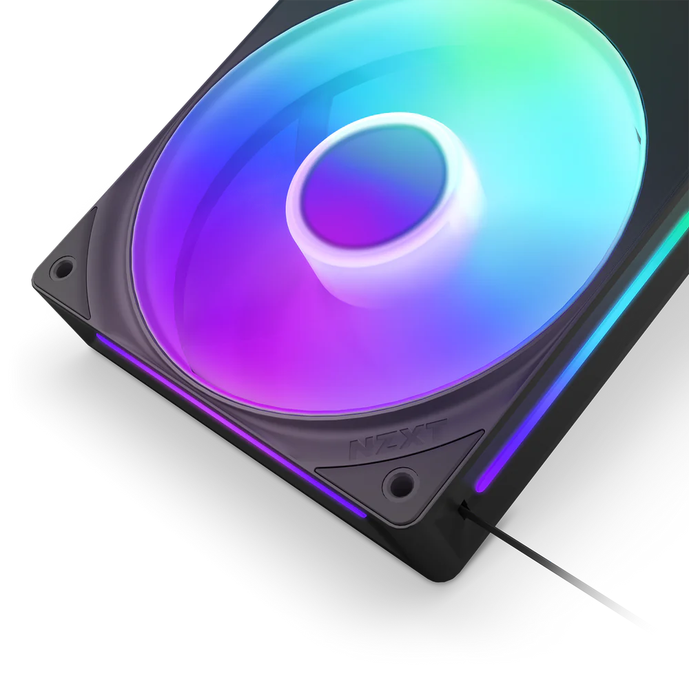 NZXT F360 RGB Core Single Frame Fan Kit (Black) Case Fan F360