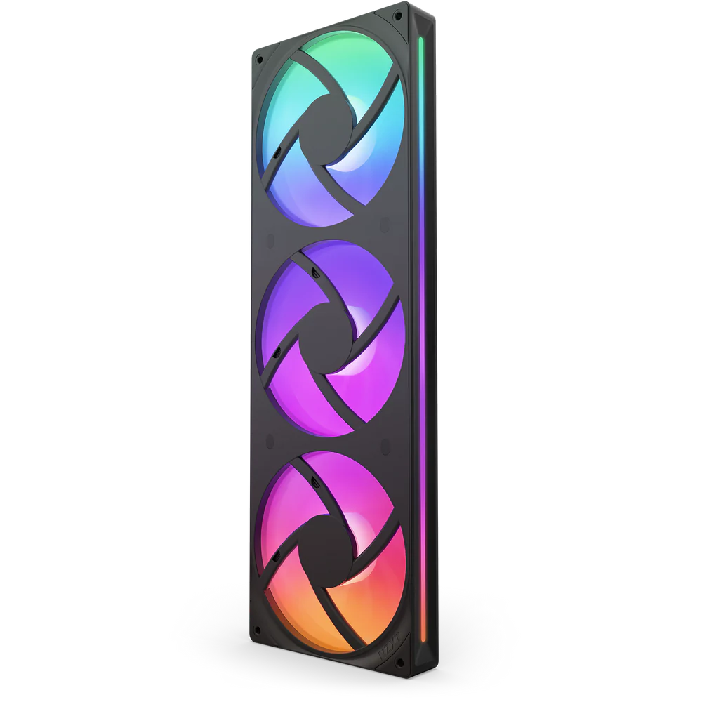 NZXT F360 RGB Core Single Frame Fan Kit (Black) Case Fan NZXT