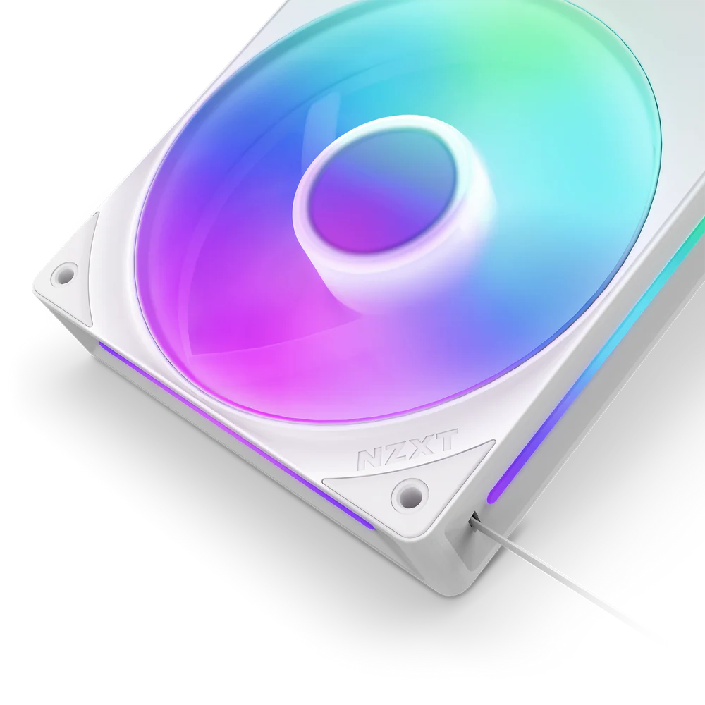 NZXT F360 RGB Core Single Frame Fan Kit (White) Case Fan F360