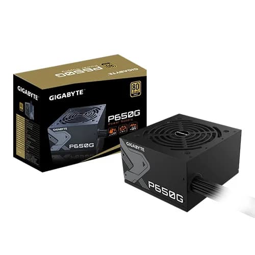 Gigabyte P650G 650 Watts 80 Plus Gold Power Supply Gigabyte