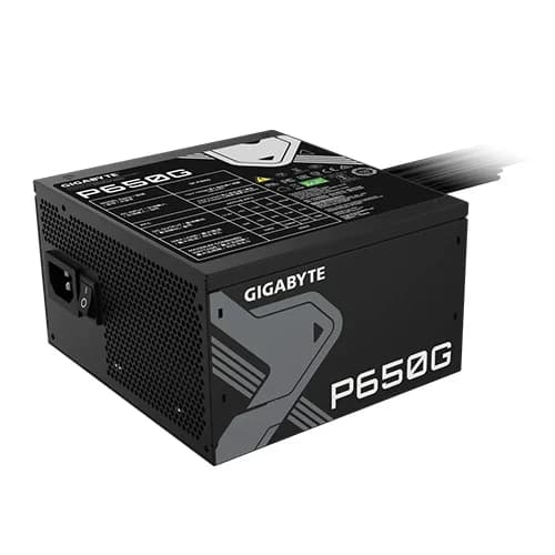 Gigabyte P650G 650 Watts 80 Plus Gold Power Supply P650G