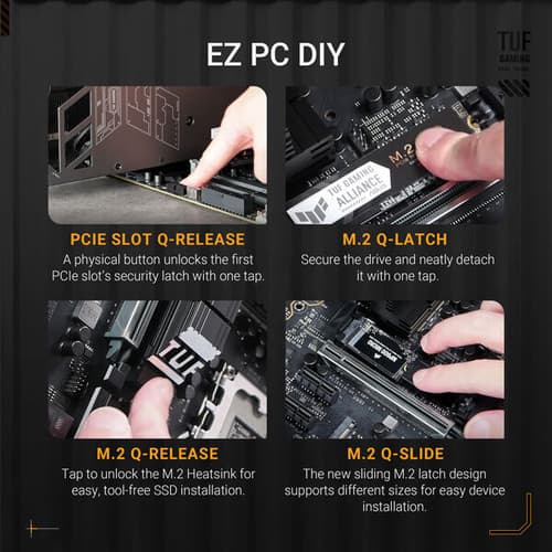 ASUS TUF GAMING Z890-PLUS WIFI Intel Motherboard-img(4)