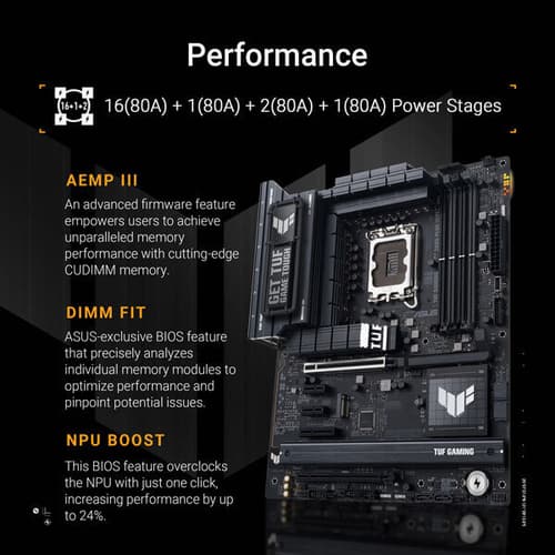ASUS TUF GAMING Z890-PLUS WIFI Intel Motherboard-img(5)