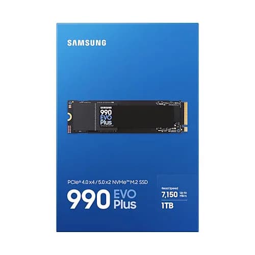 Samsung 990 EVO Plus 1TB M.2 NVMe Gen4 7150MB/s Internal SSD Samsung