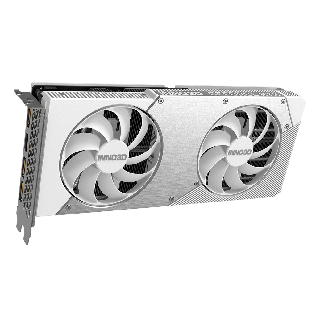 Inno3D RTX 5060 Ti Twin X2 OC 8GB GDDR7 (WHITE) Graphics Card Inno3D