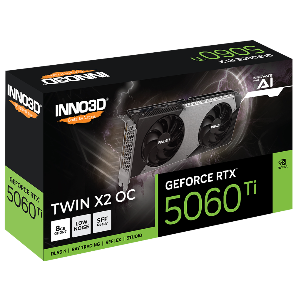 Buy Inno3D RTX 5060 Ti Twin X2 OC 8GB GDDR7 Graphics Card