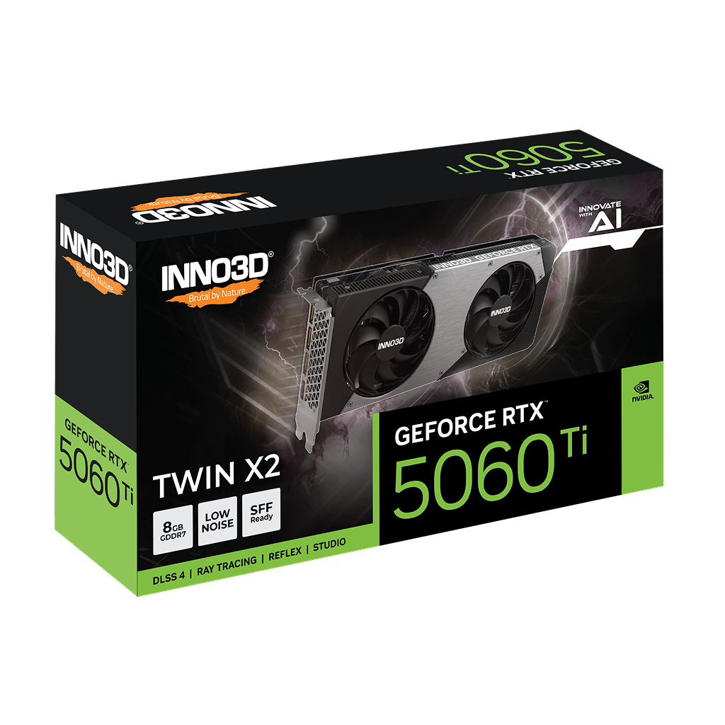 Buy Inno3D RTX 5060 Ti Twin X2 8GB GDDR7 Graphics Card