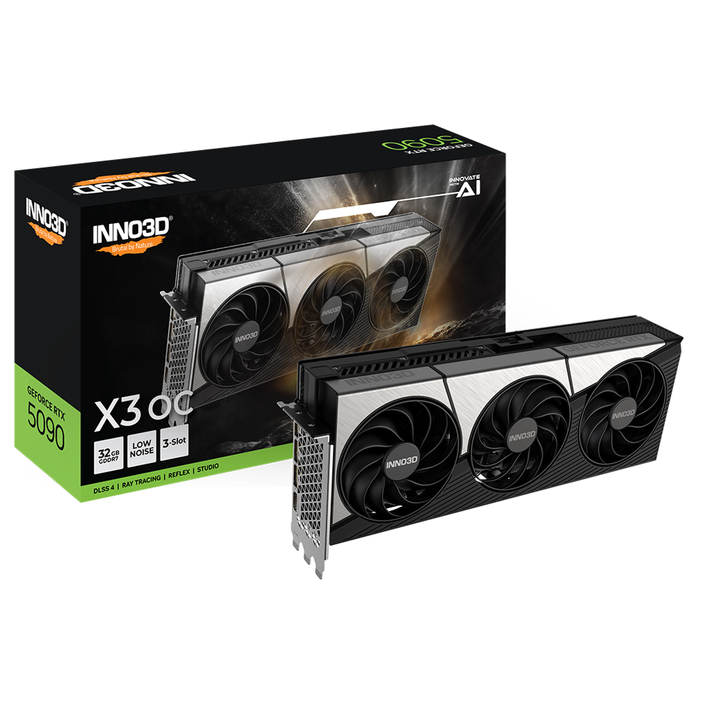 Inno3D RTX 5090 X3 OC 32GB GDDR7 Graphics Card