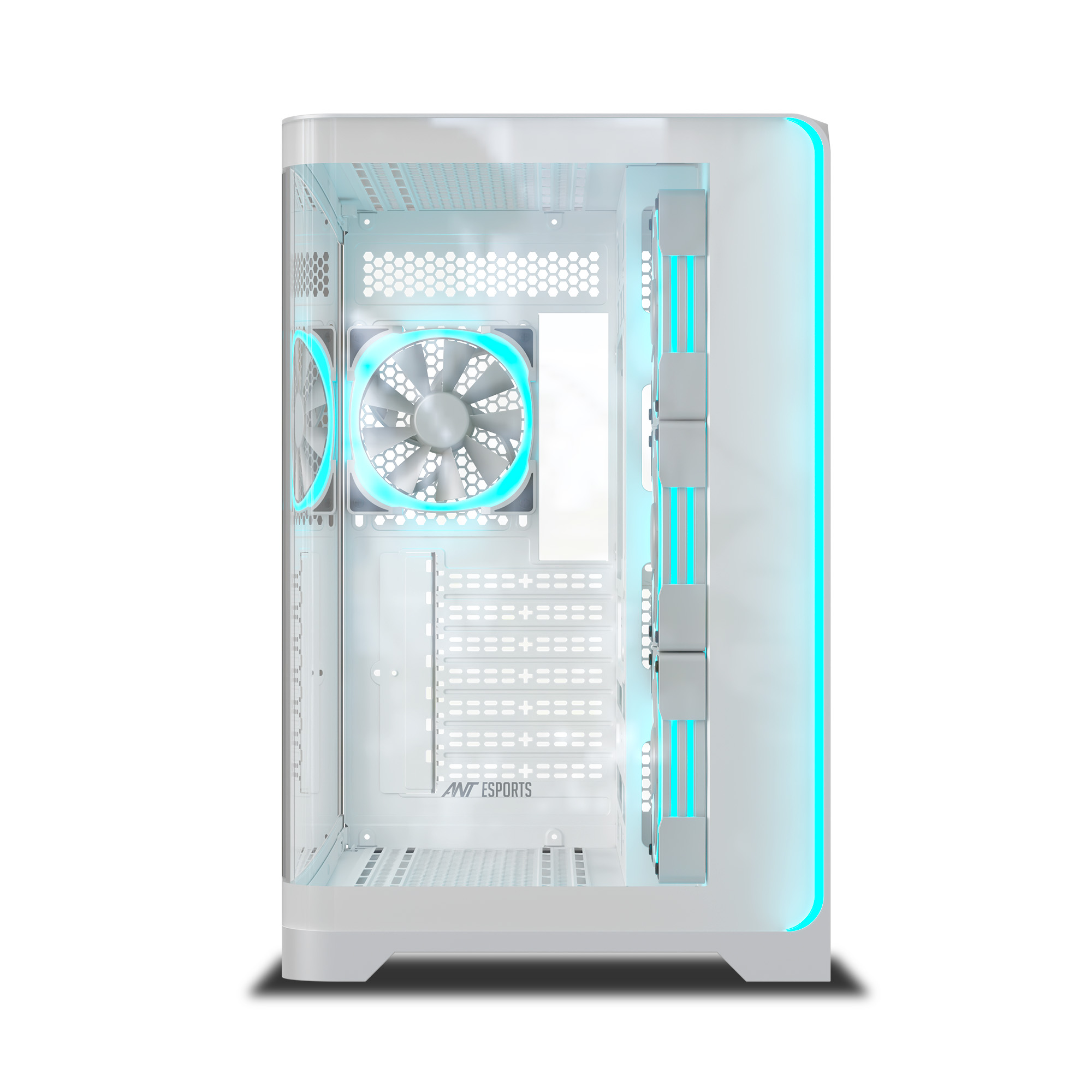 Ant Esports Crystal ARC ARGB (White) Cabinet image 7