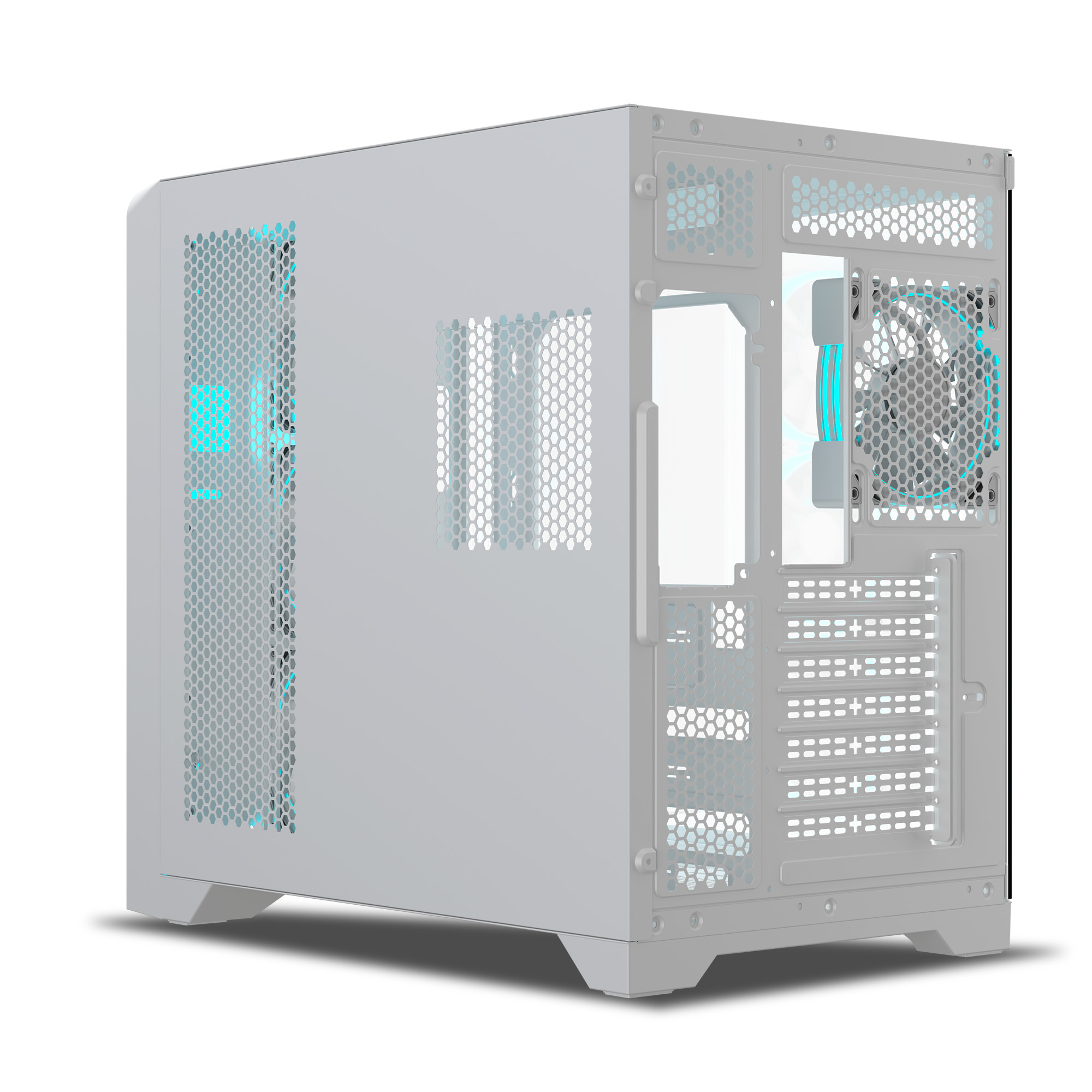 Buy Ant Esports Crystal ARC ARGB (White) Cabinet