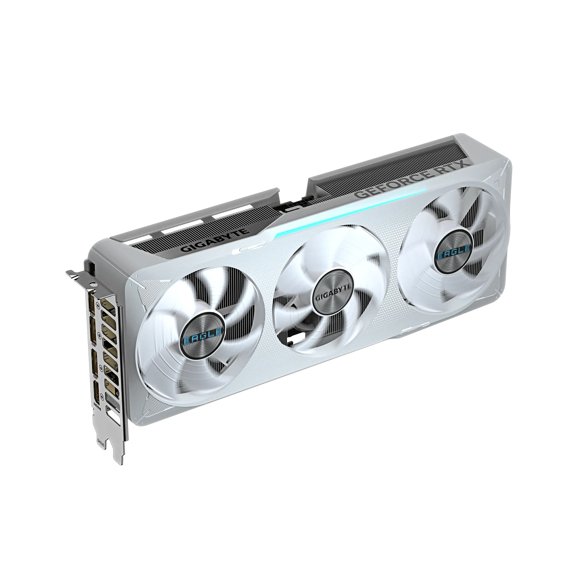 Gigabyte RTX 5070 Eagle OC ICE SFF 12G GDDR7 (WHITE) Graphics Card image 10