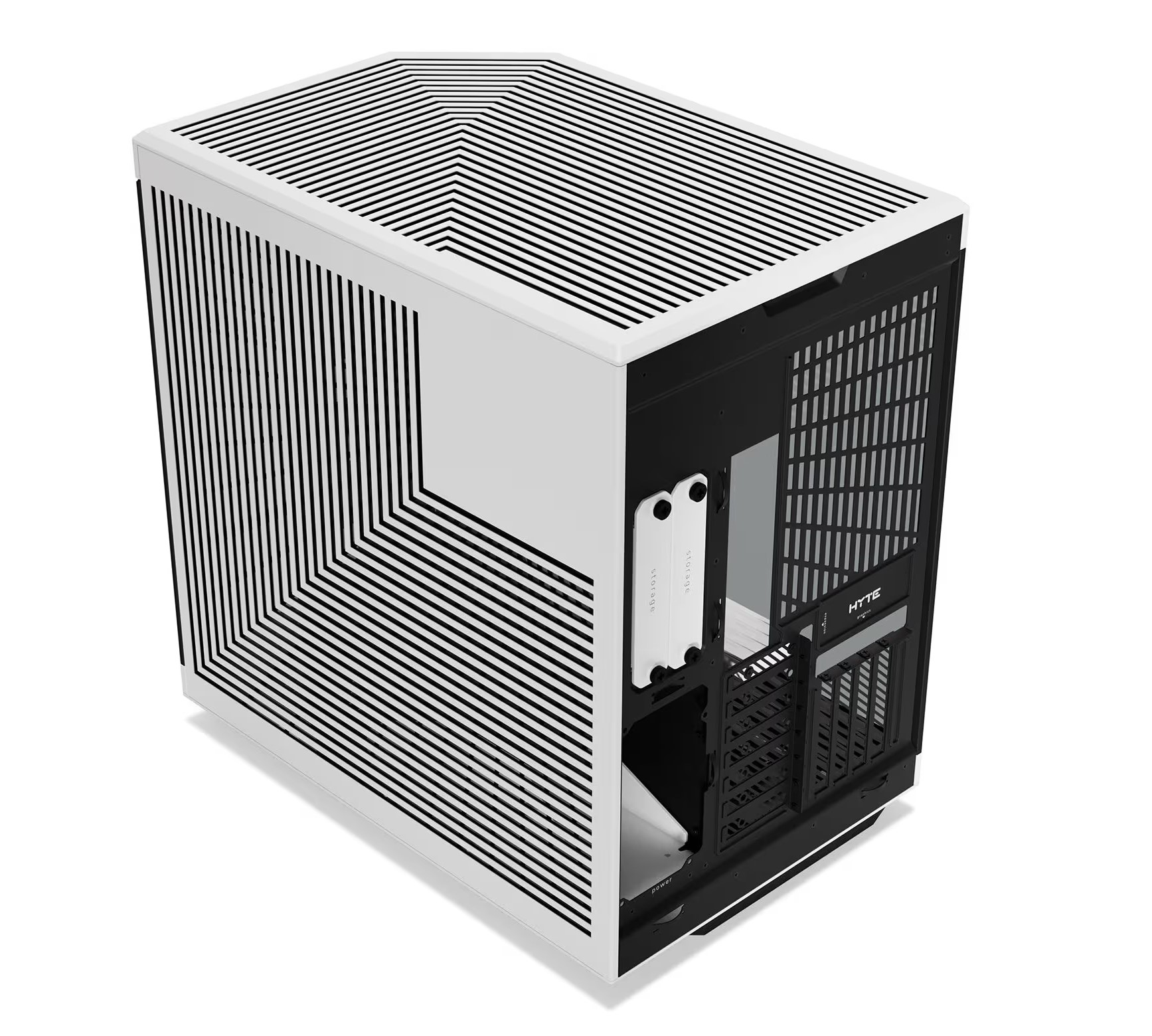 Hyte Y70 ATX Premium Case (Black and White) Cabinet Y70