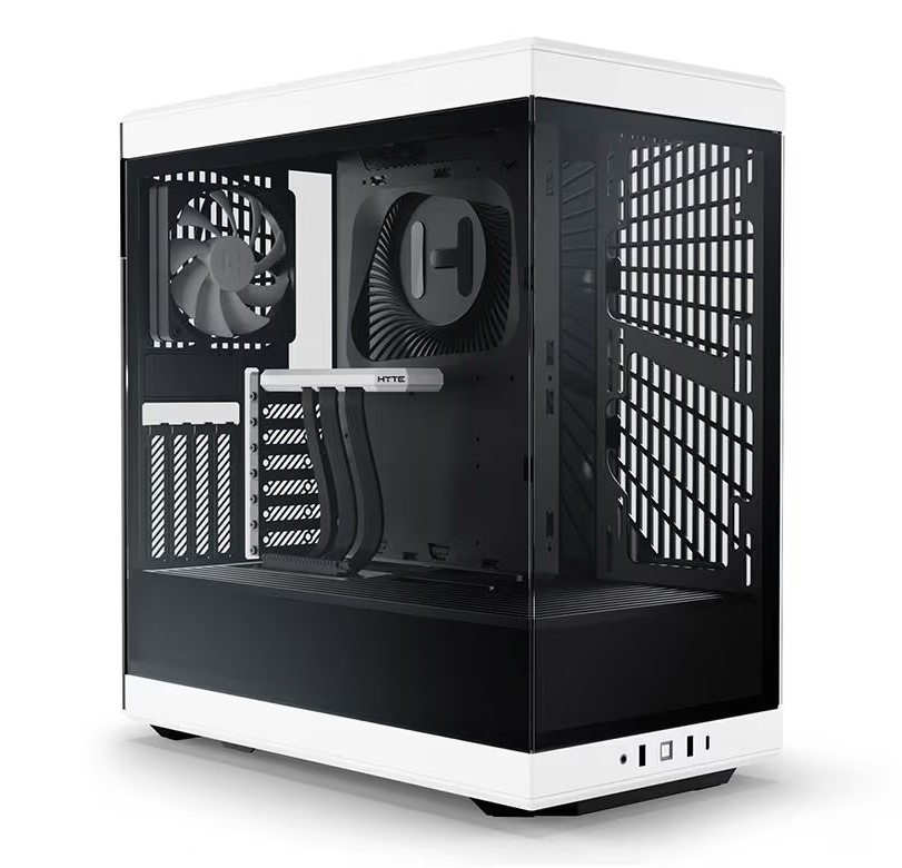 HYTE Y40 ATX Premium Case (Black and White) Cabinet