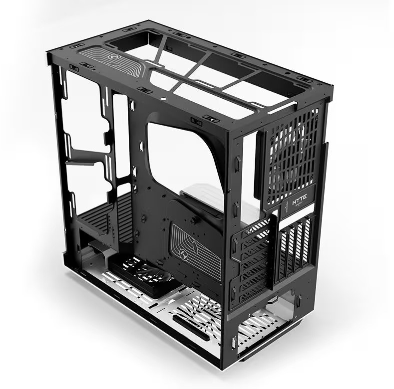 HYTE Y40 ATX Premium Case (Black and White) Cabinet image 7