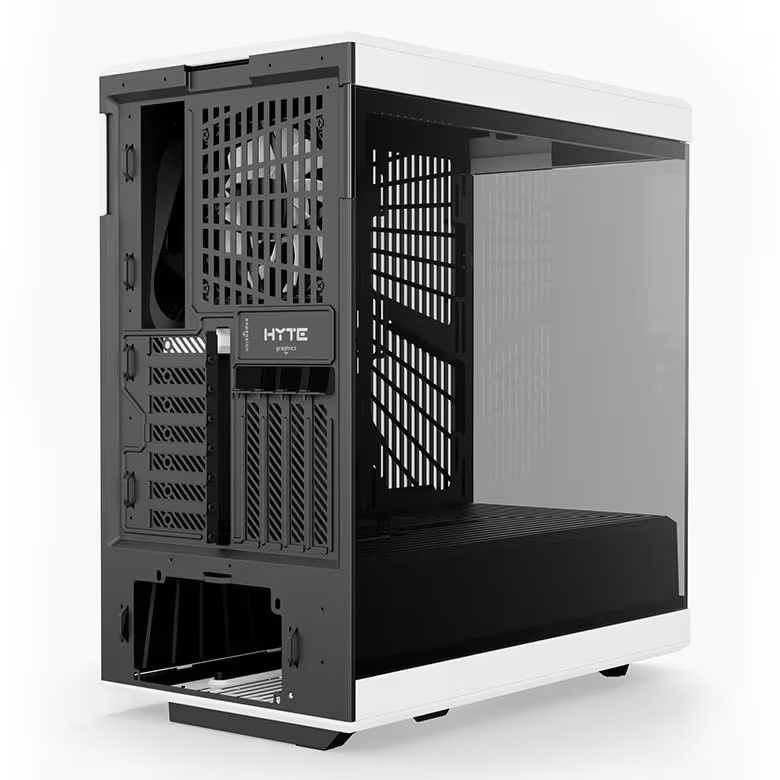 HYTE Y40 ATX Premium Case (Black and White) Cabinet Y40