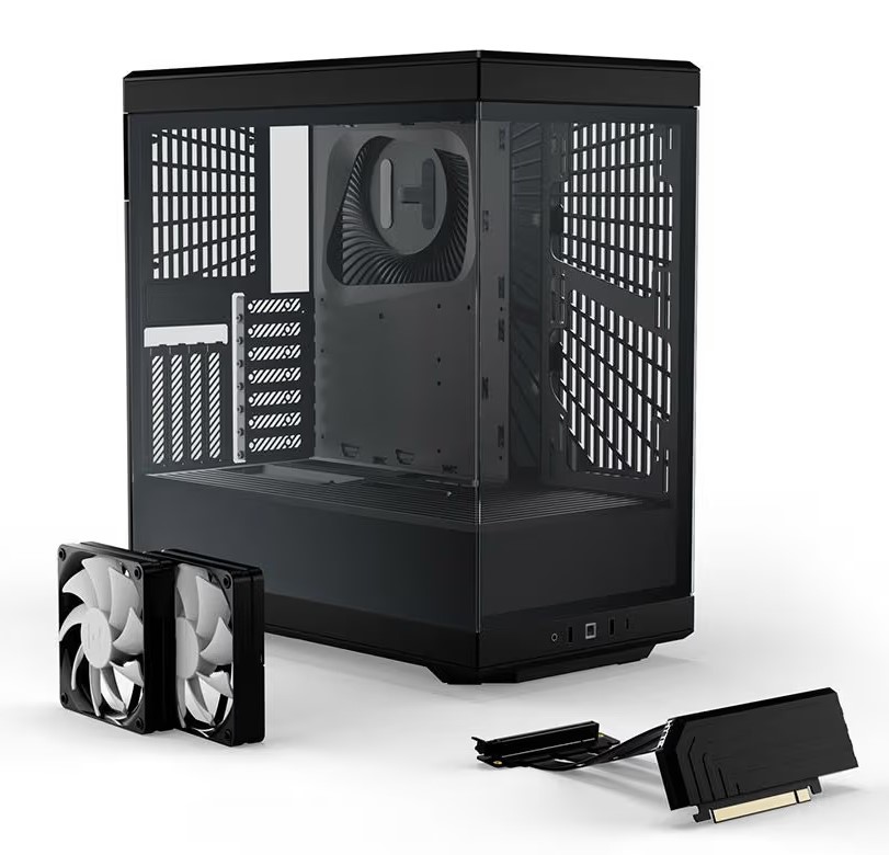 HYTE Y40 ATX Premium Case (Black) Cabinet image 7