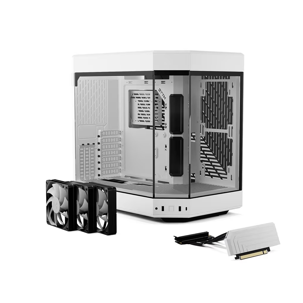 HYTE Y60 ATX Premium Case (White) Cabinet HYTE