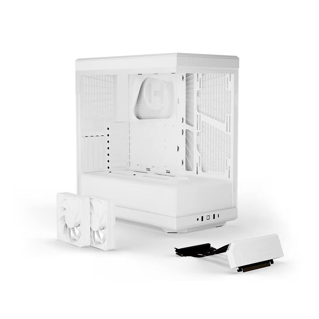 HYTE Y40 ATX Premium Case (White) Cabinet-img(6)