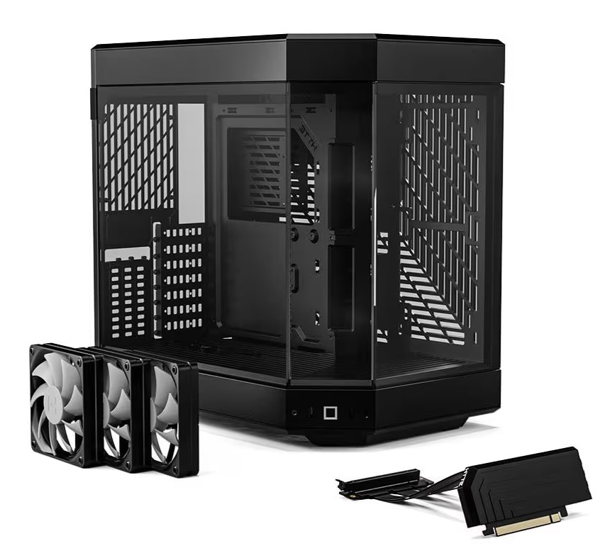 HYTE Y60 ATX Premium Case (Black) Cabinet modxcomputers