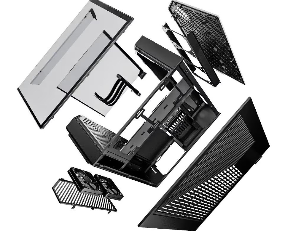 HYTE Y60 ATX Premium Case (Black) Cabinet image 9