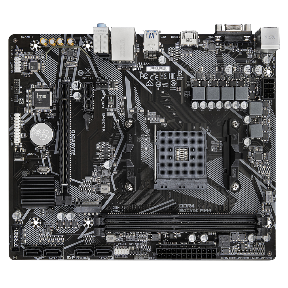 Buy Gigabyte B450M K AMD Motherboard