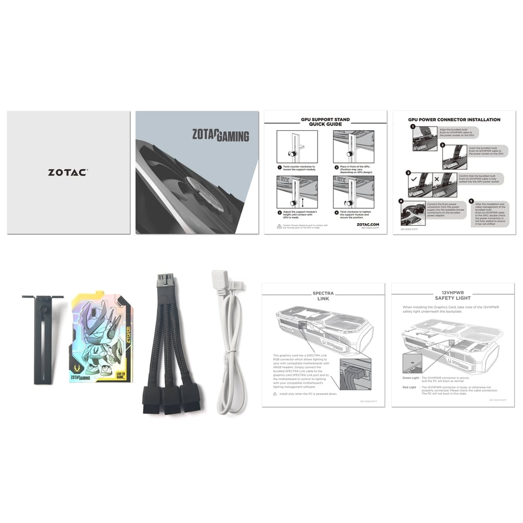 Zotac RTX 5080 Solid OC Edition (WHITE) 16GB Graphics Card Zotac