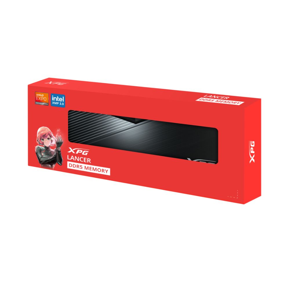 Adata XPG Lancer 16GB (16GBx1) DDR5 CL46 5600MHz (Black) DDR5 RAM Memory DDR4